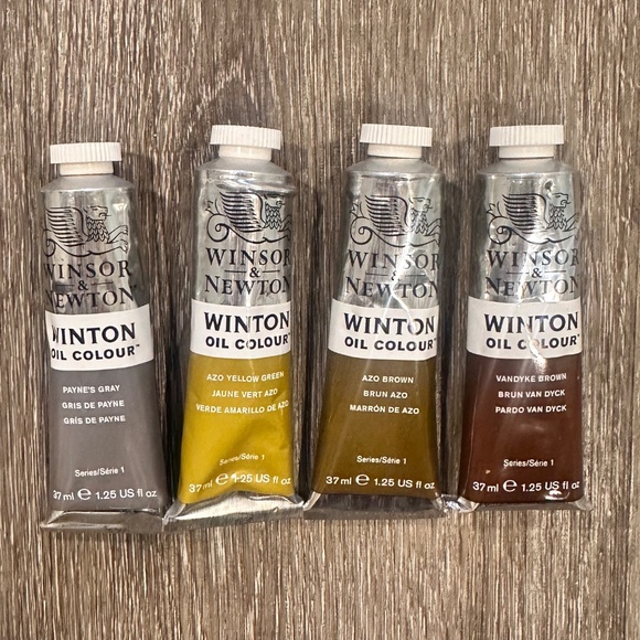 Lot of 28 Winsor & Newton Winton Oil Paint Set, 1.25 oz Tubes- Brand New - Picture 4 of 7